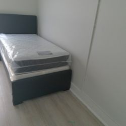 $280 Twin Bed And Mattress. Brand New.  Free Delivery 