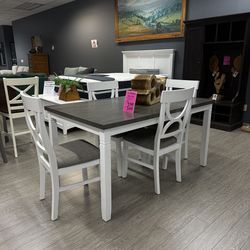 MEGA SALE! Seaside Dining Table 5 /7 Piece Set ( Save $900+)