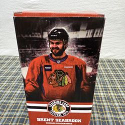 2016-2017 CHICAGO BLACKHAWKS BRENT SEABROOK SGA BOBBLEHEAD