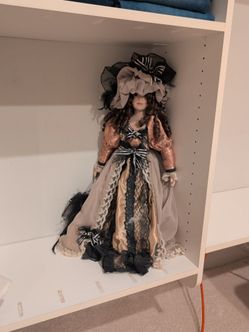 Porcelain Collector Doll Victorian Style