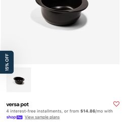 Xtrema 100% pure ceramic Versa Pot with lid. Used.  Pickup Sahara and Fort Apache
