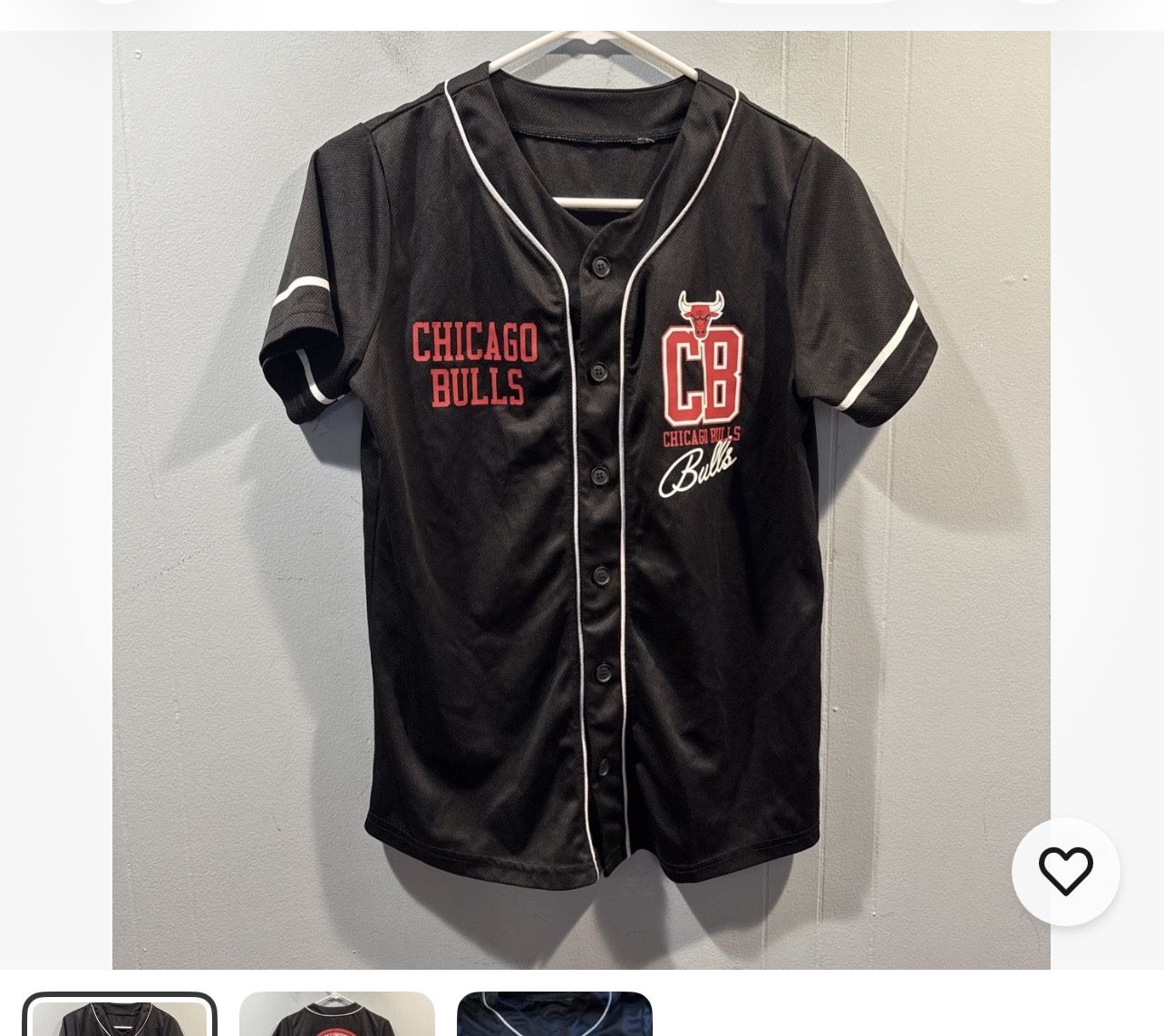 Boys Sz 14Y NBA Chicago Bulls Jersey