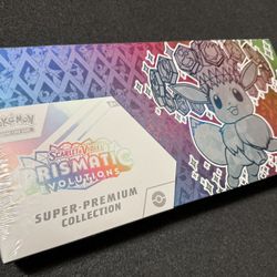 Pokémon Prismatic Evolutions Super Premium 