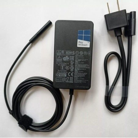 Microsoft - Surface 65W Power Supply - Black