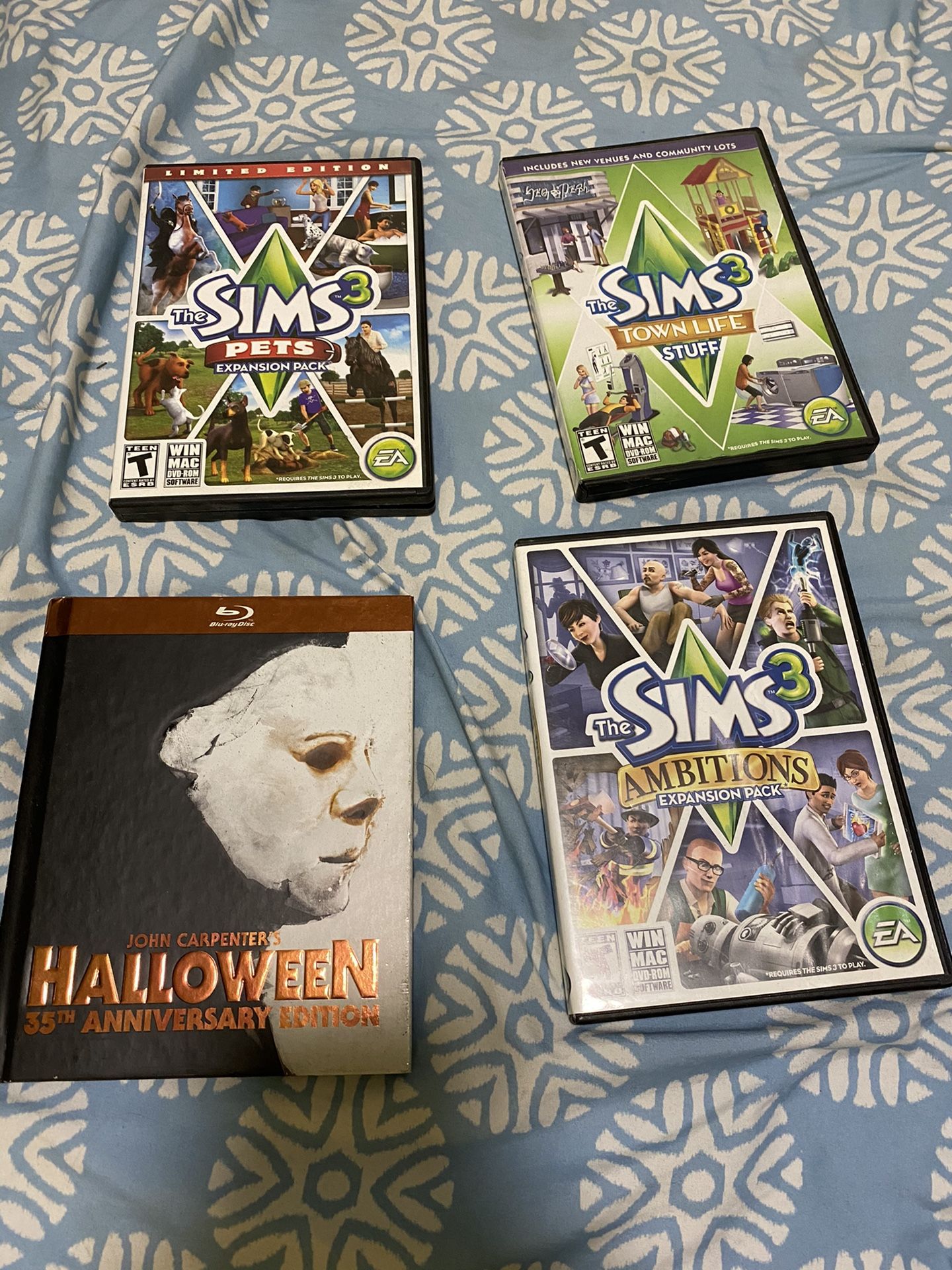 Sim’s game plus Spooky Movie