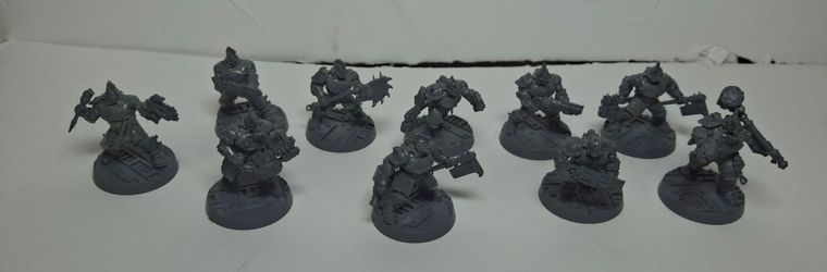 Necromunda goliath team