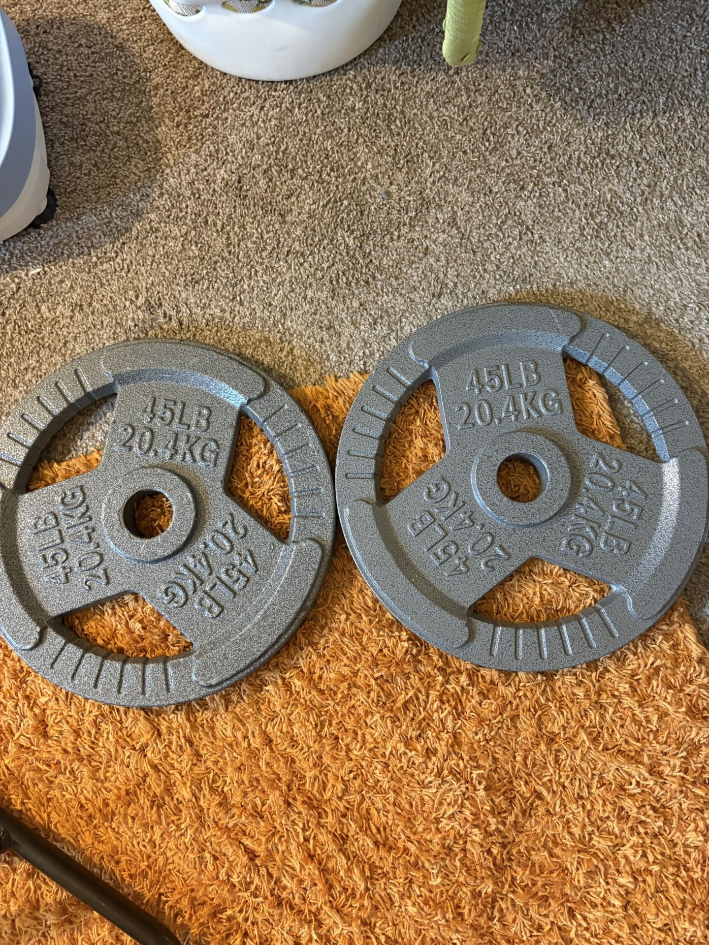 2 45lb Plates