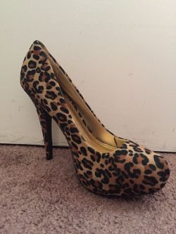 Cheetah heels