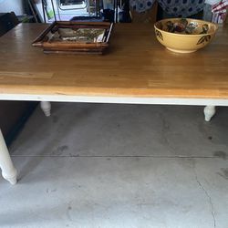 Oak Wooden Kitchen Table 