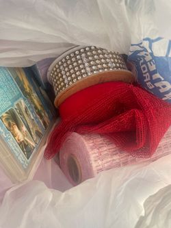 Craft Ribbon and Mesh Lot