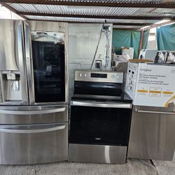 Stainless Steel Appliances Delivery Available 