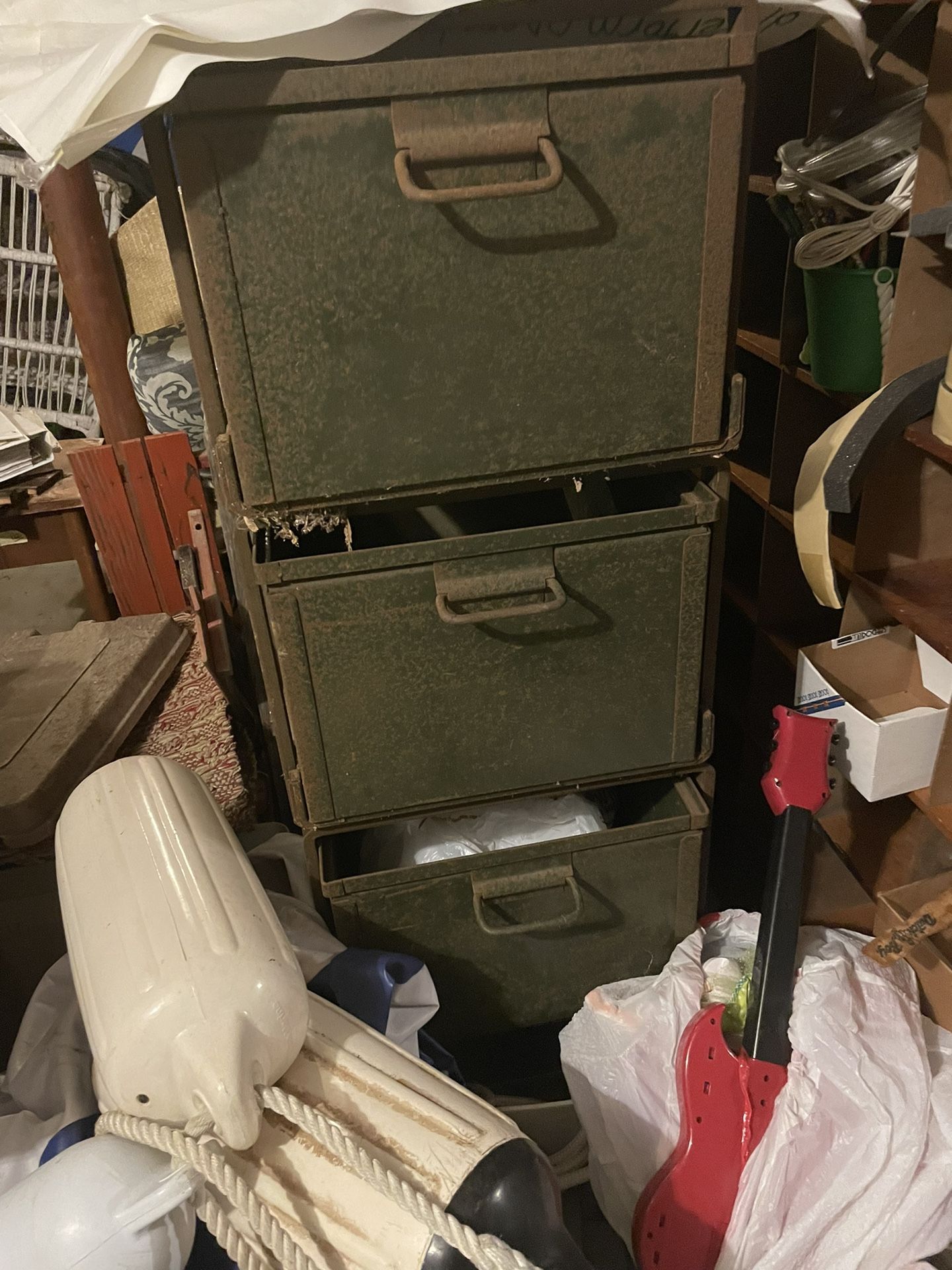 Steel 4 Drawer Set
