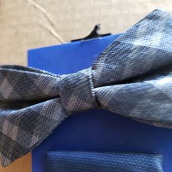 Navy Blue Bow Tie
