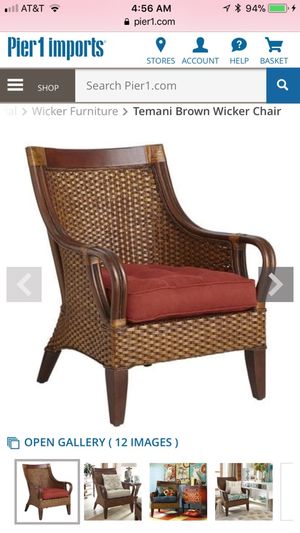 Temani Brown Wicker Chairs For Sale In Yucaipa Ca Offerup