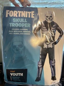 Kids Halloween Costume - Fortnite Skull Trooper