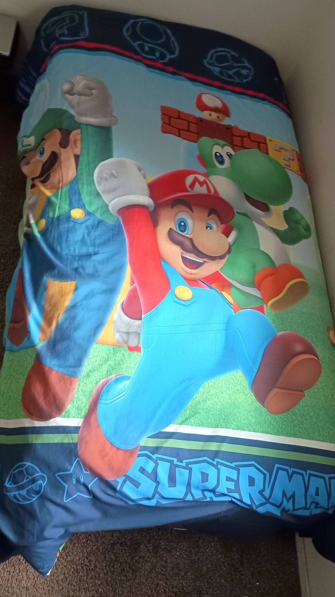 SUPER MARIO BLANKET