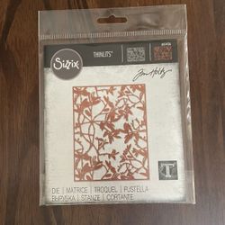 Sizzix 665436 Leafy Twigs Thinlits Die Set