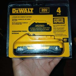 New Dewalt Battery