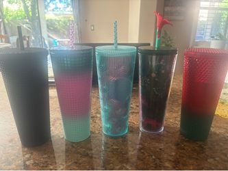 Starbucks cups barely used