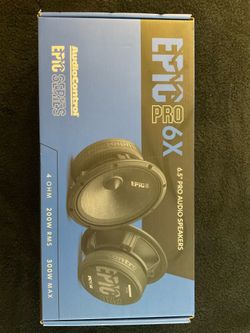 Epic audiocontrol 6.5 new