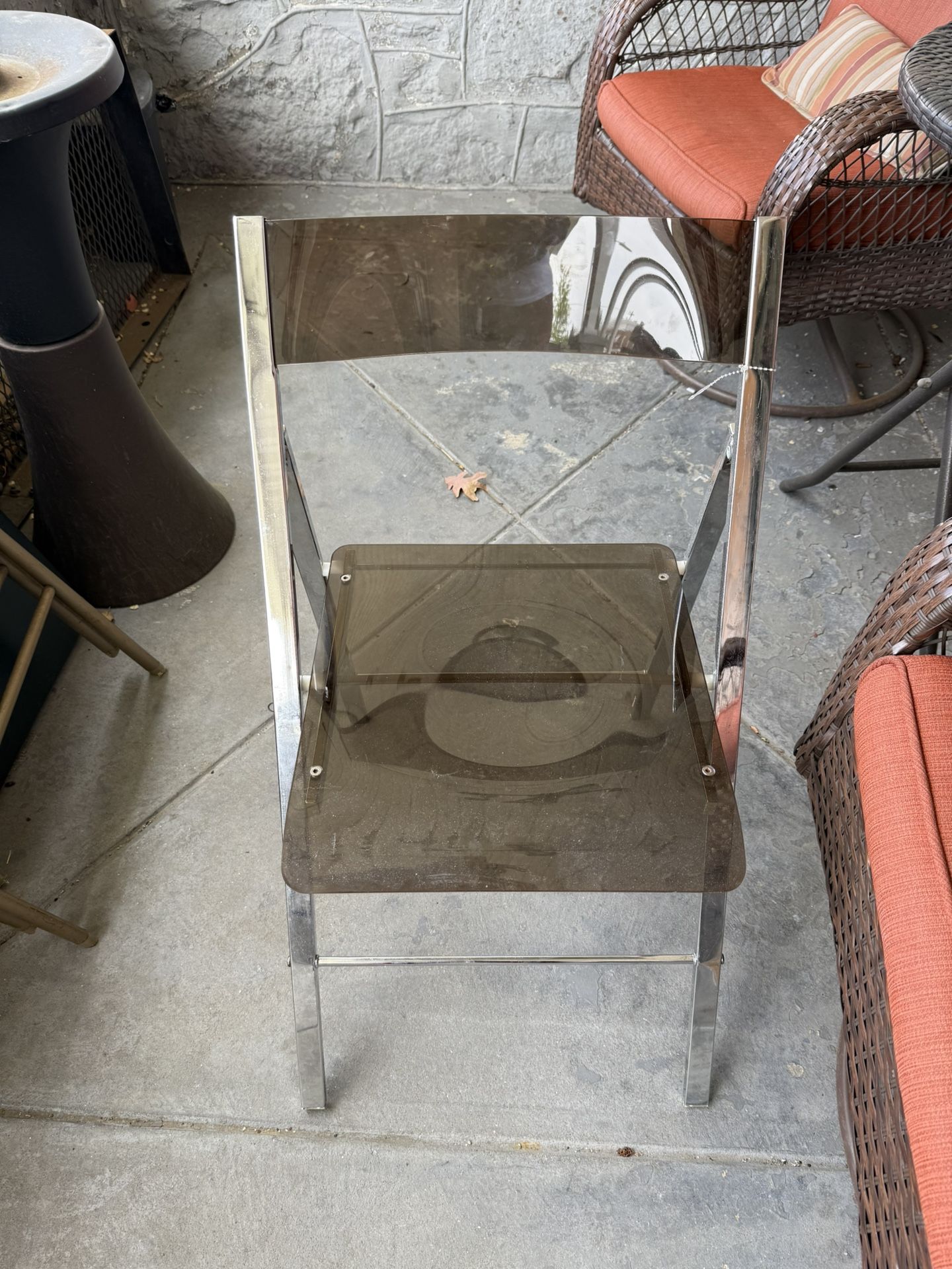 Acrylic Folding Chair