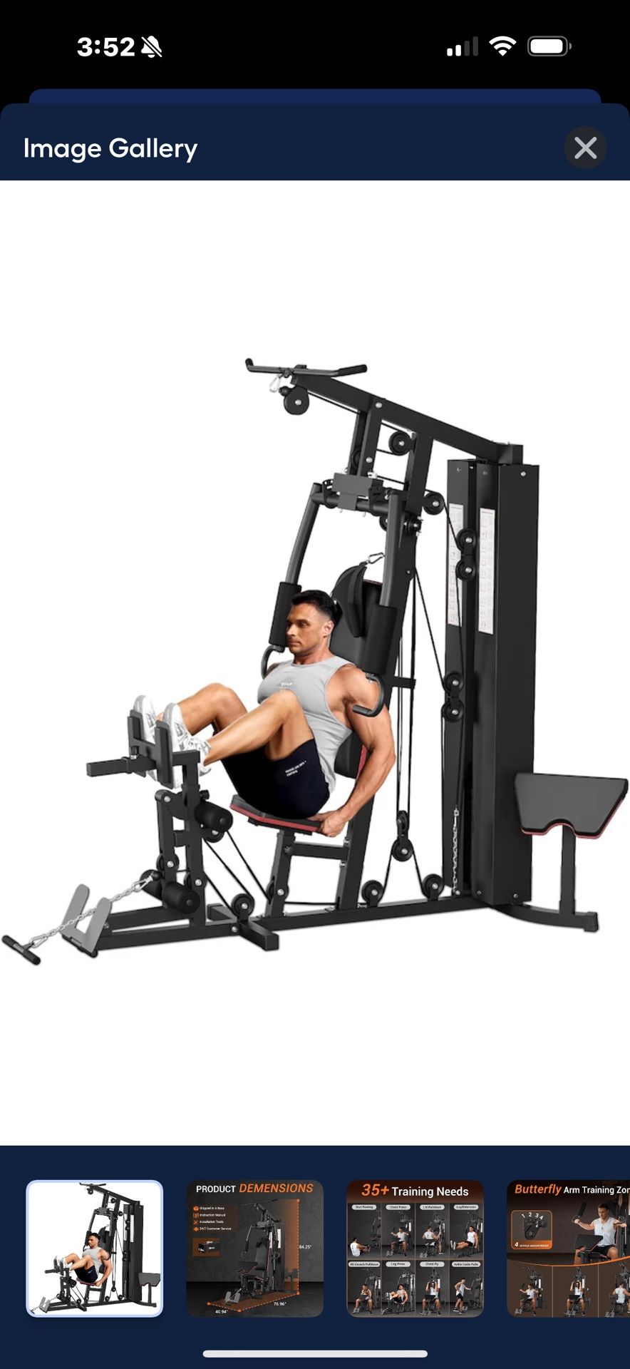 Qeetex Home Gym Workout Station