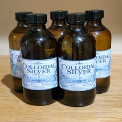 COLLOIDAL SILVER:  Locally Brewed 10 PPM 