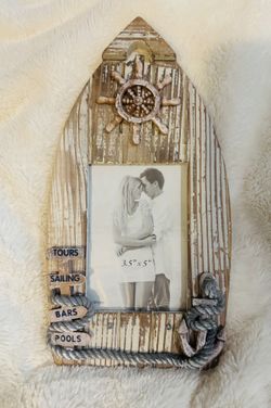 Boat Anchor Sailing Frame 3.5”x5”