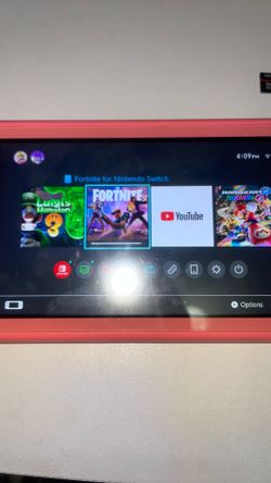 Nintendo switch lite pink
