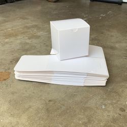 White Craft Boxes 
