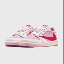 Travis Scott Jordan 1 Low Tropical Pink