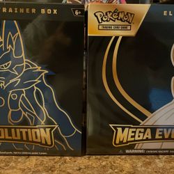 Mega Evolution Elite Trainer Box - Mega Gardevoir & Pokémon TCG: Mega Evolution Elite Trainer Box - Mega Lucario