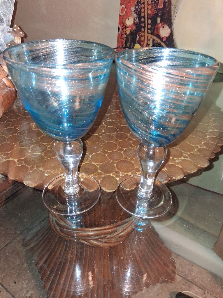 Vintage Barware Wine/Water Goblets