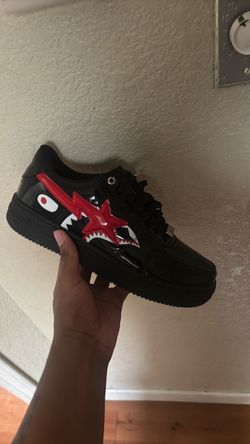 BAPE Sta Blk/Red size 11