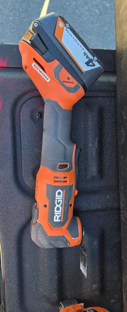 RIDGID 18V Brushless Reciprocating Saw with 4Ah Battery