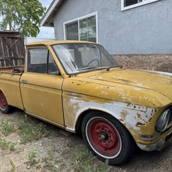 1966 Datsun Truck Rare, Single Headlight Front End