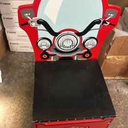 Harley’ Davidson Kids Chair With Storage 