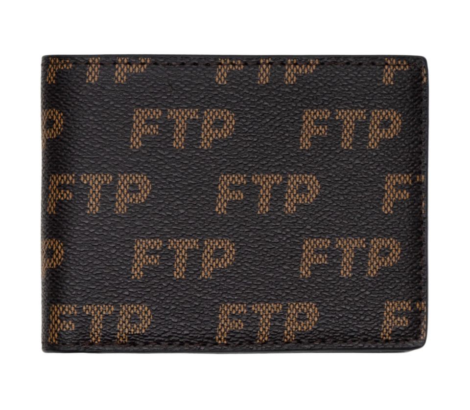 FTP LOGO REPETE WALLET (BROWN)