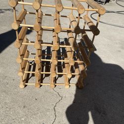 Wood Wine Holder 