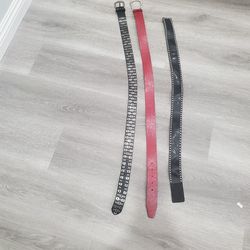 3 Fashion Belts