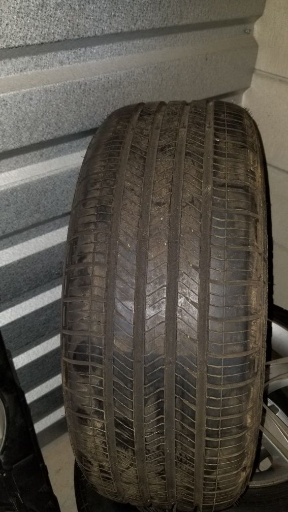 215 55 16 Goodyear Tire with 5x114 Rim