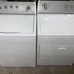 Whirlpool Set Washer And Dryer Gas Good Condition We Delivery 
