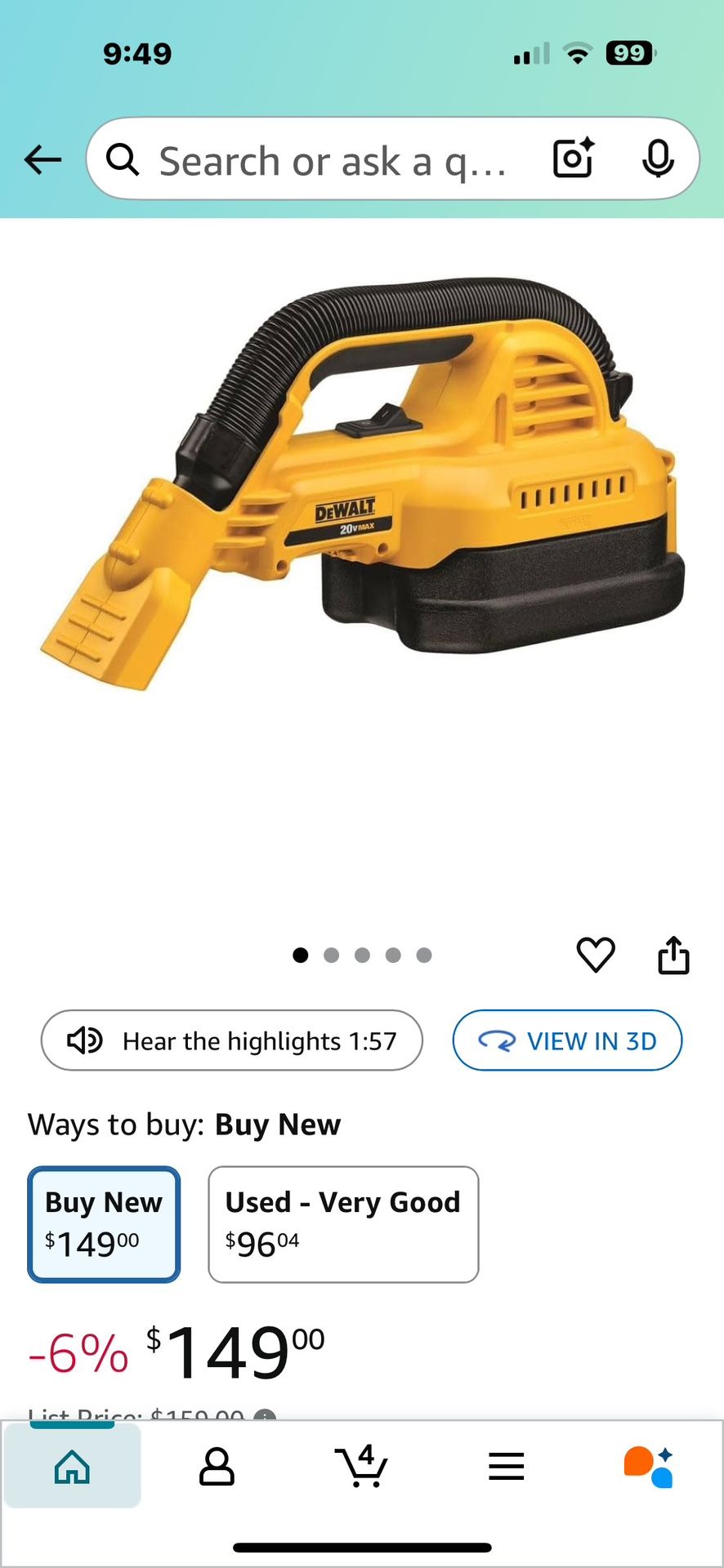 Dewalt Vacuum