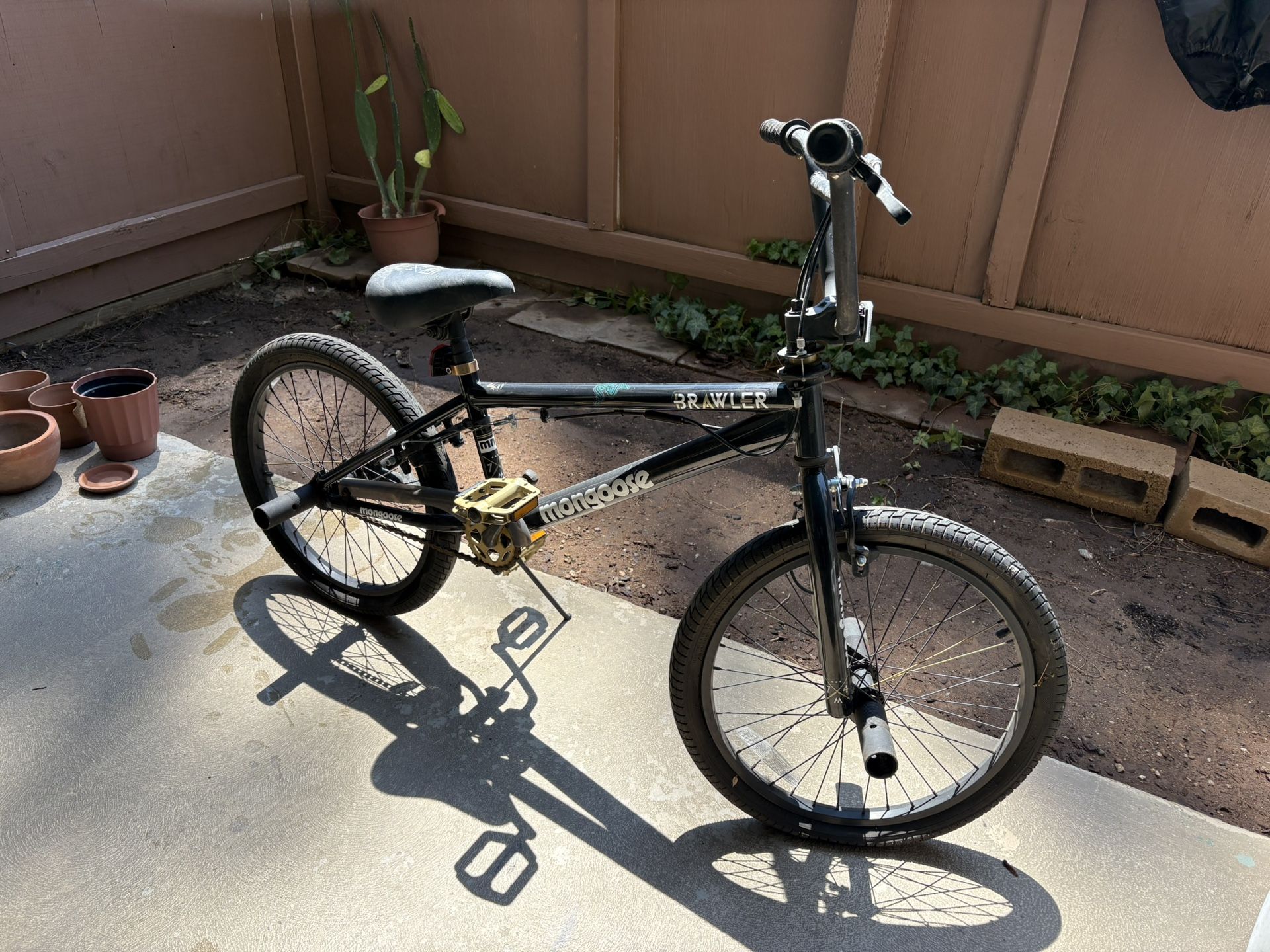 Freestyle Bike 20 Bmx Brawler Mongoose Mongoose Brawler Mongoose