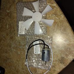 Exhaust Fan Blade & Motor