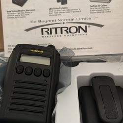 Ritron  2 Way Radio . 2 With 2 Charging Stations 