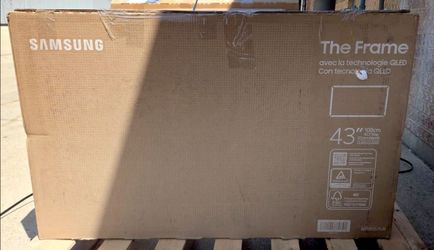 43LS03F 43” Samsung smart 4k frame tv