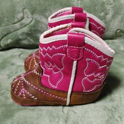 Little Girl Crib Shoes Ariat Boots Size 4c