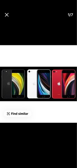 Refurbished Acceptable Apple iPhone SE 2nd Gen Unlocked A2275 64GB 128GB 256GB All Colors With 1 Year Warranty Scratch and Dent