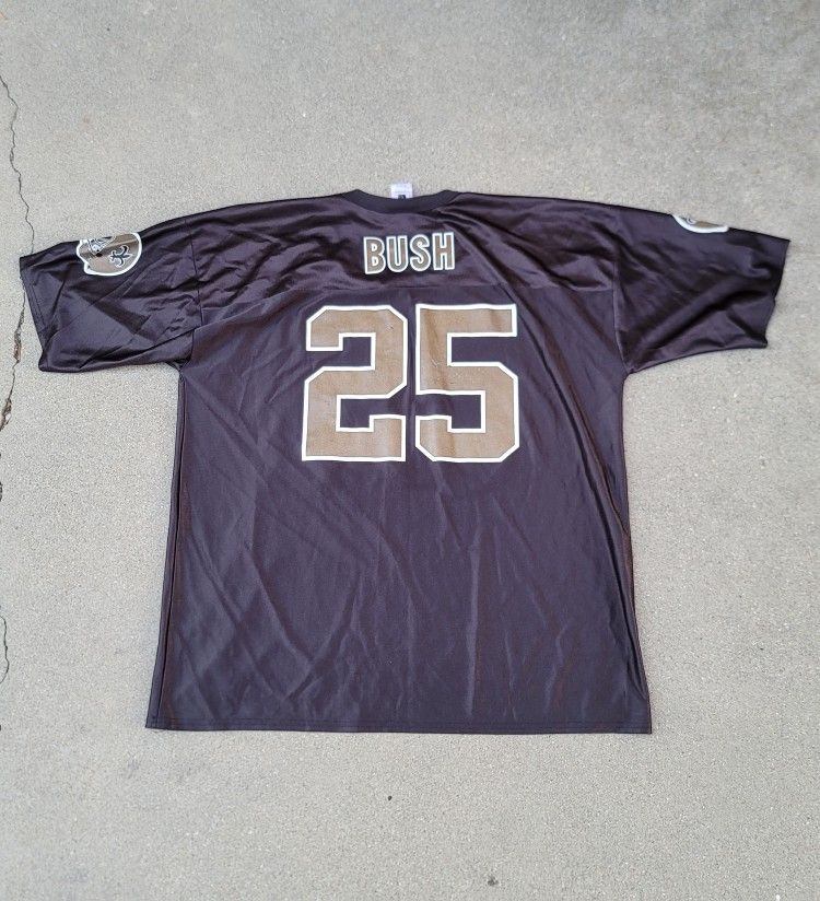 Vtg NFL New Orleans Saints Reggie Bush Football Jersey